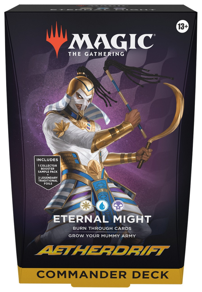 Magic the Gathering : Aetherdrift Commander Deck (Read Description)